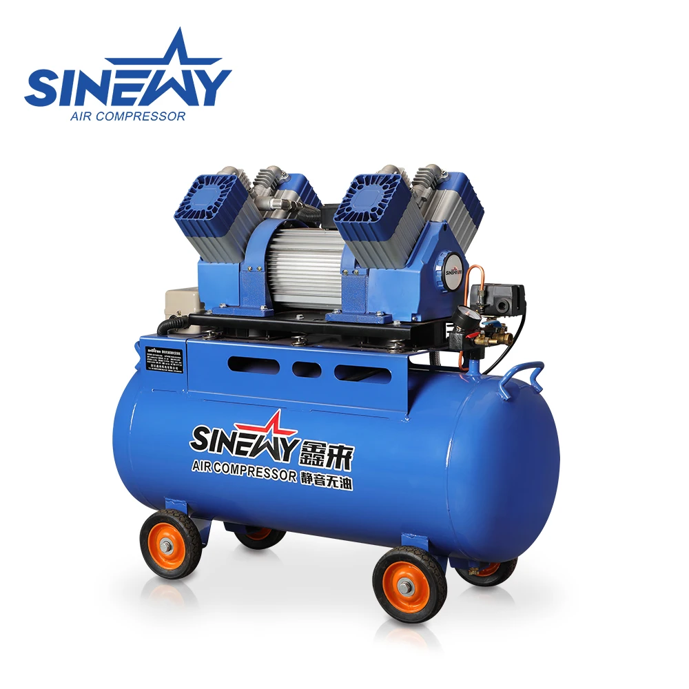 Расширенный Новый дизайн мобильного медицинские автобус аэрографом краской бесшумного Поршневые Безмасляные Воздушный Компрессор