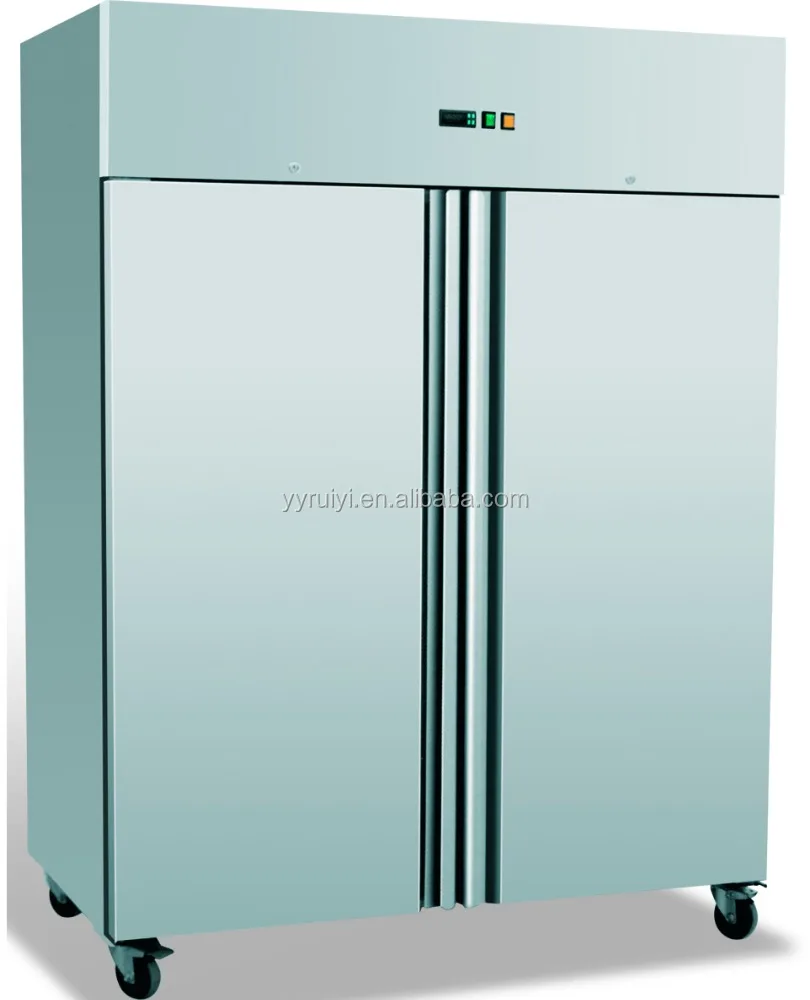 PEZO 2 door 1400 liters upright freezer and refrigerator