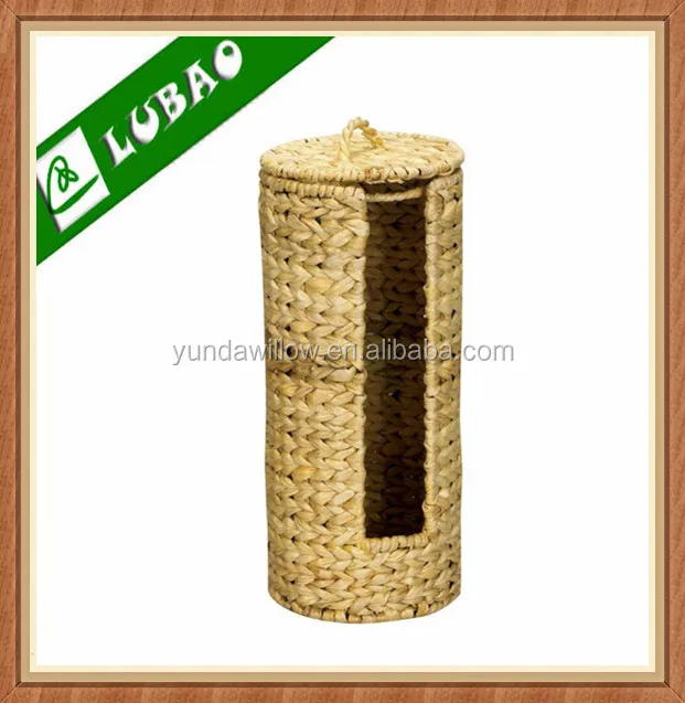 Кухня Водорослей Корзины Водяной Гиацинт Трава Ткани Держатель Рулона Бумаги