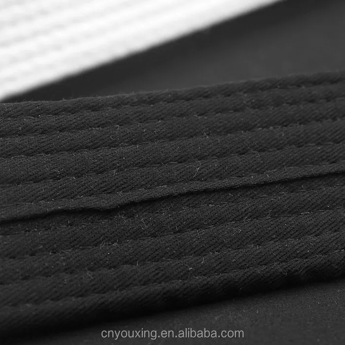 Sample free shipping Woosung Karate belts men bjj judo white martial arts belts customized taekwondo belt