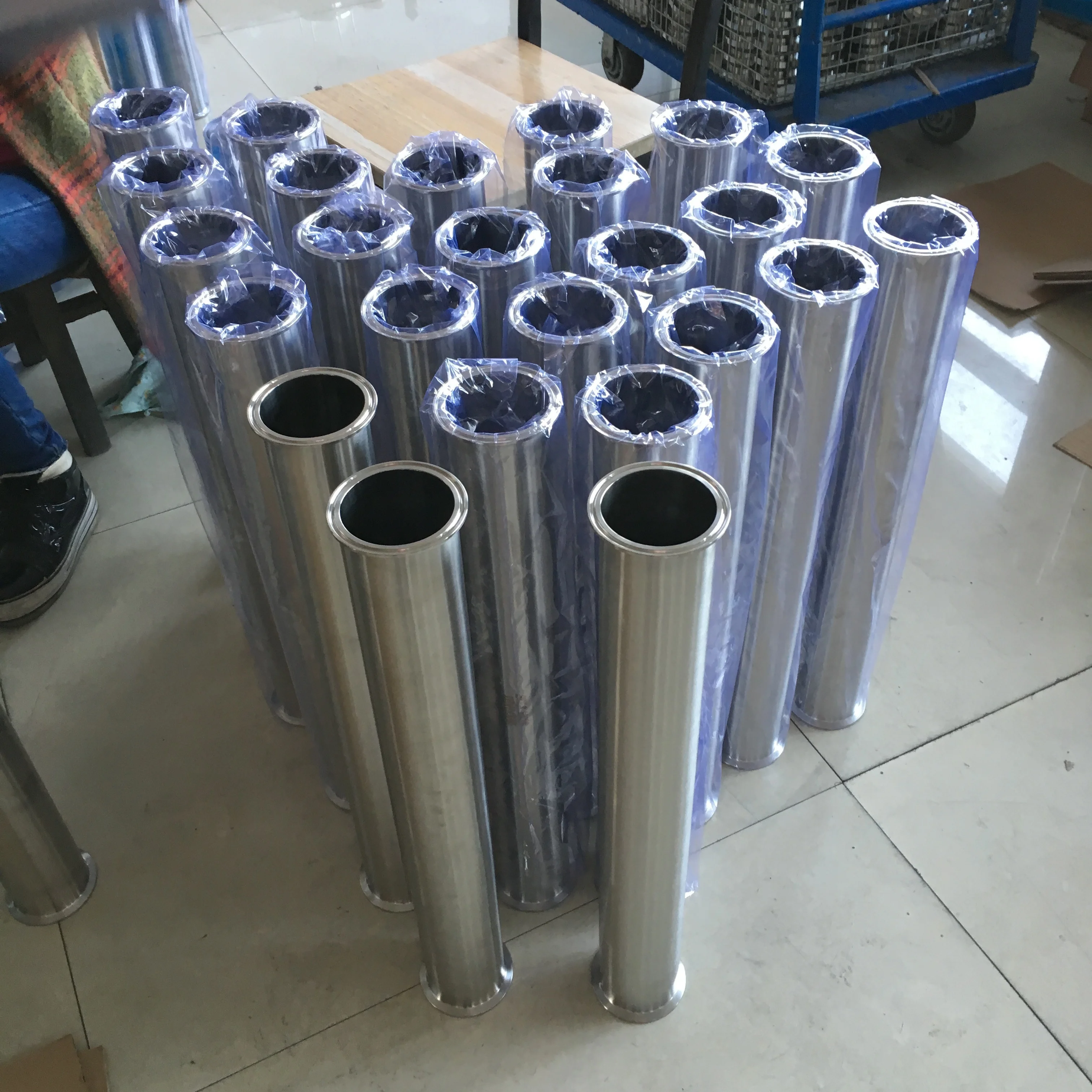 Stainless Steel Extractor Tri Clamp Columns use for falling film