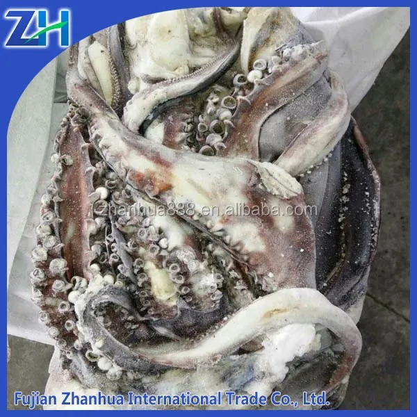 Замороженные Кальмары Трубки, кальмары кольцо сырья, кальмар щупальца с ЕС сертификации