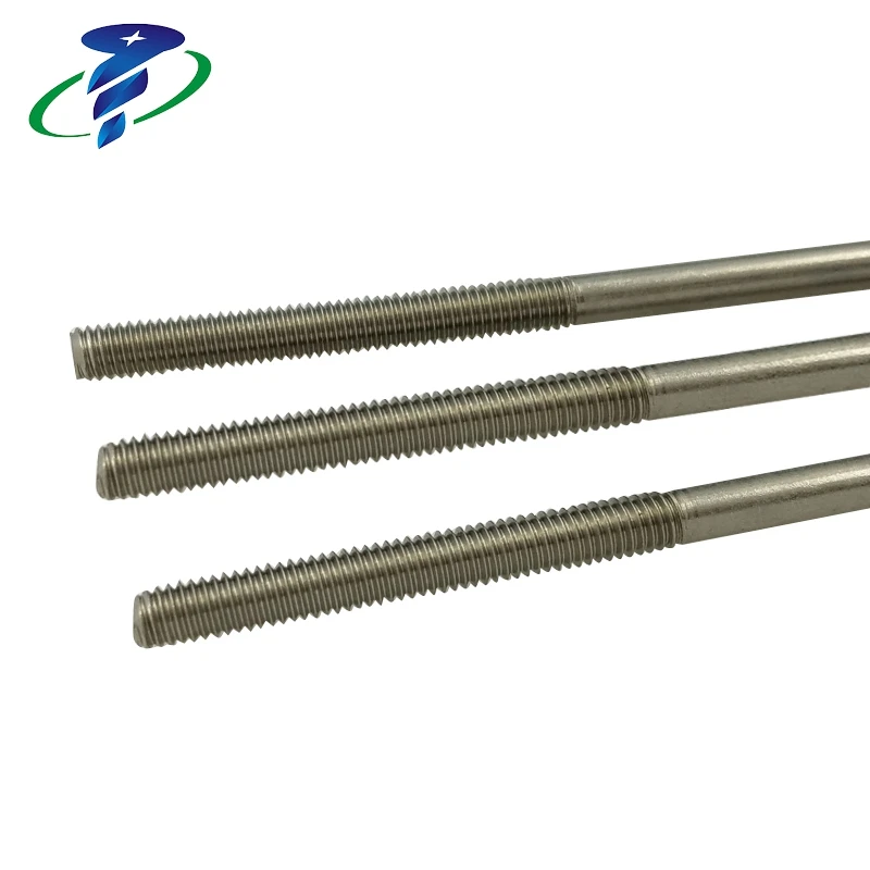 Factory Price Stainless Steel Rod Double Threaded Screw