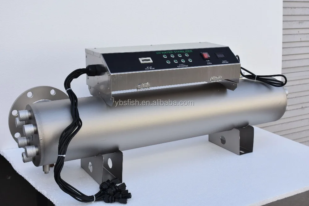 304/316/316L stainless steel UV sterilizer aquarium,Fish Farm UV Sterilizer sterilizer for recirculating aquaculture system