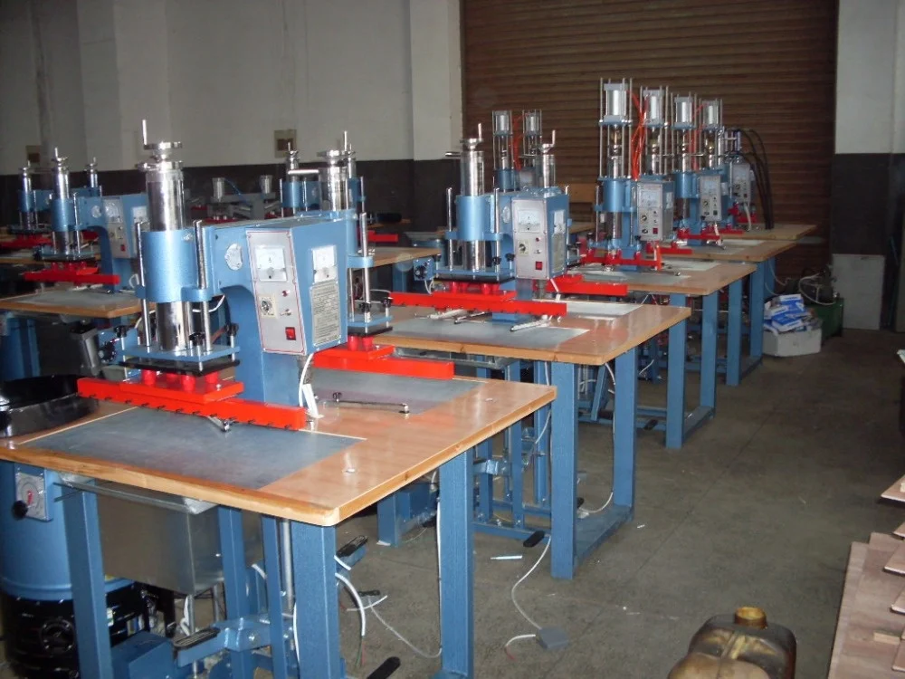 Double head economic type RF plastic welding machine
