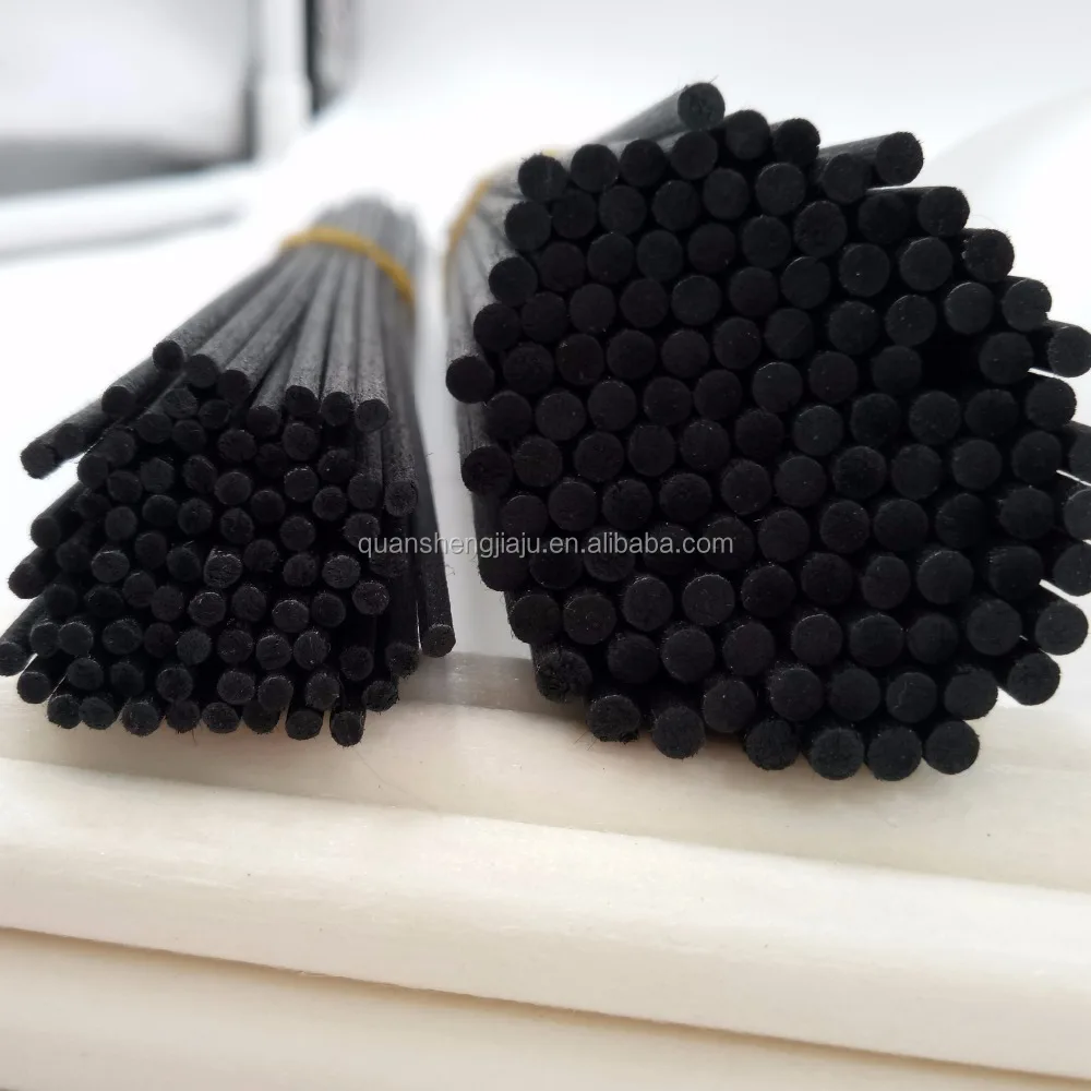 Wholesale Black Fiber Air Freshener Fragrance Reed Diffuser Stick D3mm