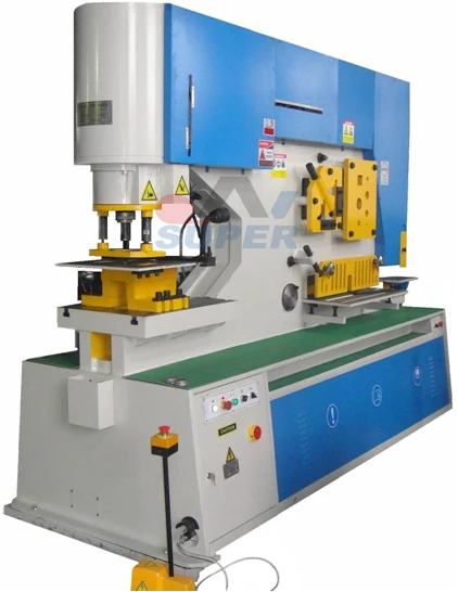 Metal Steel Iron Worker Punching Machine Manual For Metal Sheet