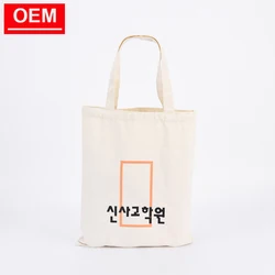 New Arrival Durable Cotton Tote Bag Cheap Personalized Shopping Cotton Canvas Shopping Bags for Women