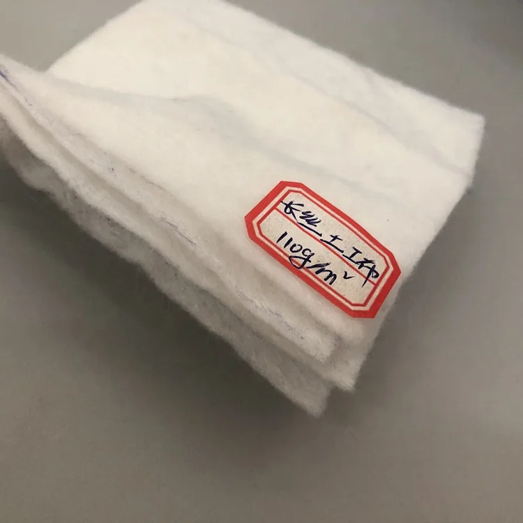 non-woven needle punched  geotextile for road