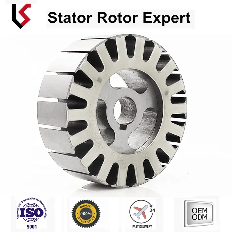 OD 90 slots 18 axle 16.6  factory price bldc stator rotor lamination stack for the scooter