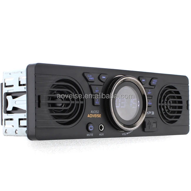 Popular Auto Car Radio/audio/Mp3/usb/sd/aux With circle display AV252[AOVEISE]