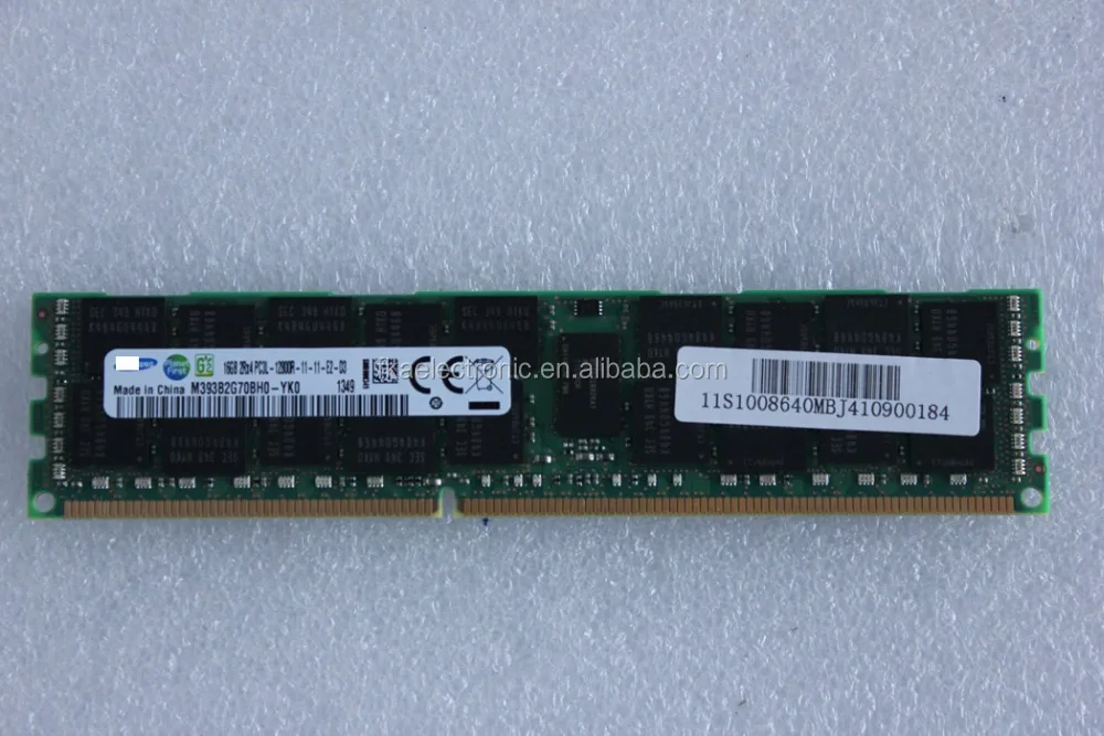 
M393B2G70BH0-YK0 16G 2RX4 PC3L-12800R 1600 ECC Server Memory RAM 