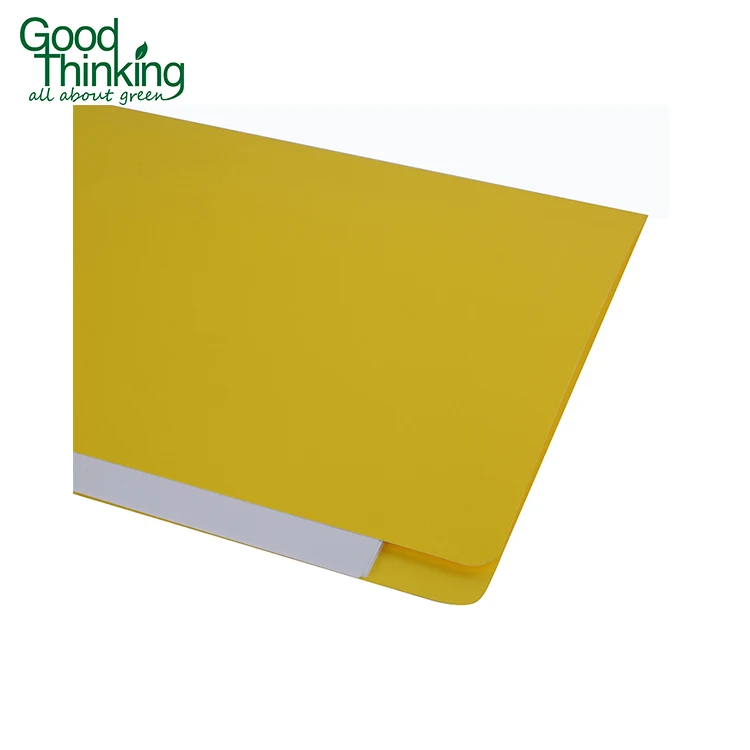 A4 clip size eco-friendly FSC paper file folder,custom hardcover paper file folder,office pp file folder
