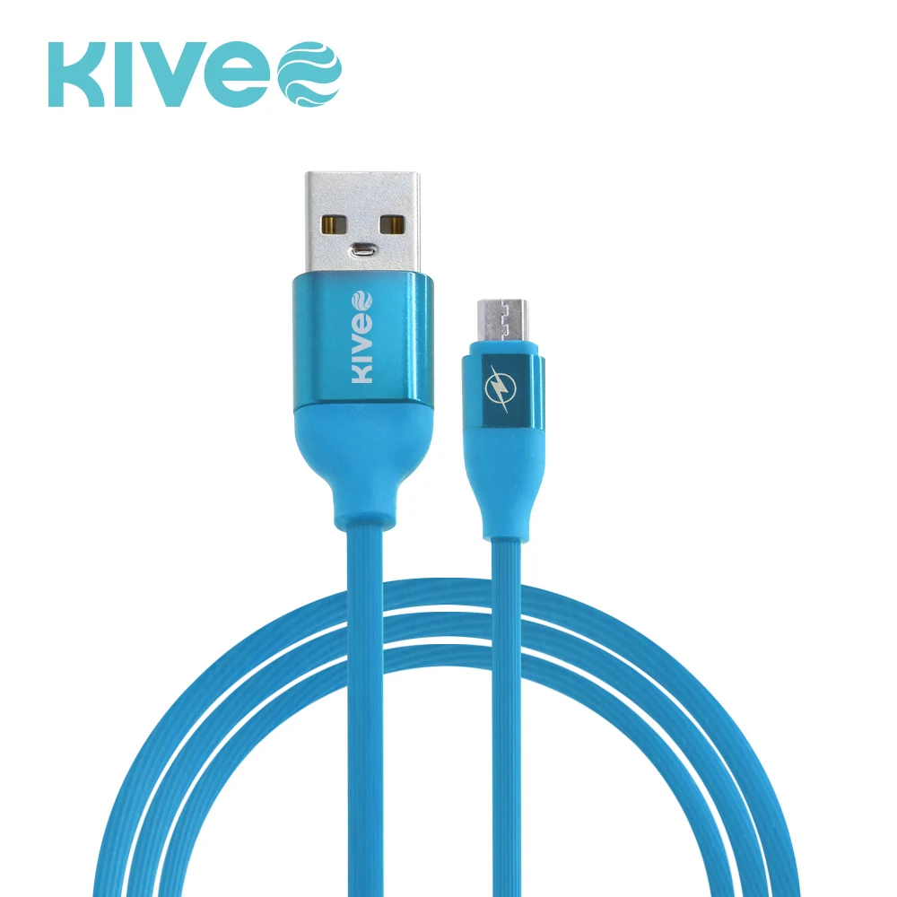 продажа Радуга Красочные 1 м Micro USB зарядное устройство сотового телефона кабель для передачи данных для телефона Android