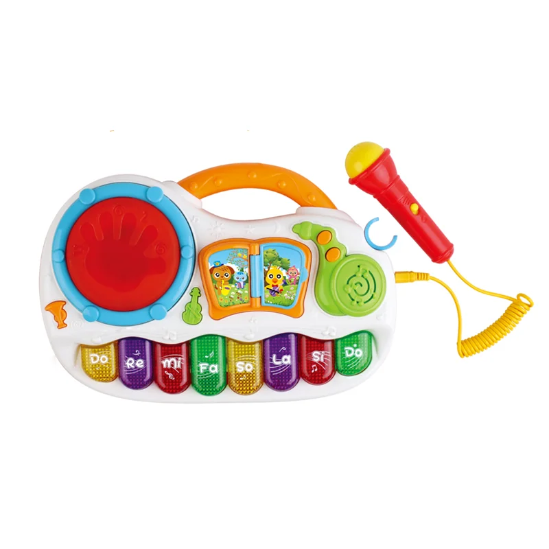 Multi-functional educational electric musical instrument piano toy for kids