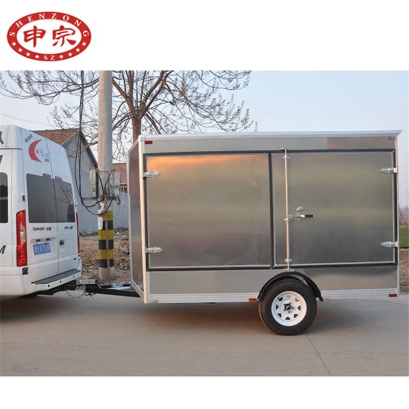 enclosed cargo goods trailer container trailer