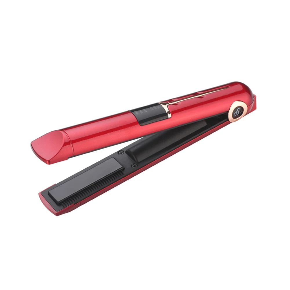 Rechargeable USB Hair Straightener Mini Cordless Flat Iron, Portable Travel Straightener For Hair Straightening And USB Devices