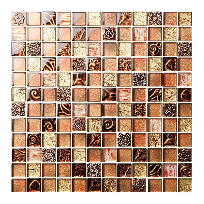 china factory 300x300 glass mosaic tile