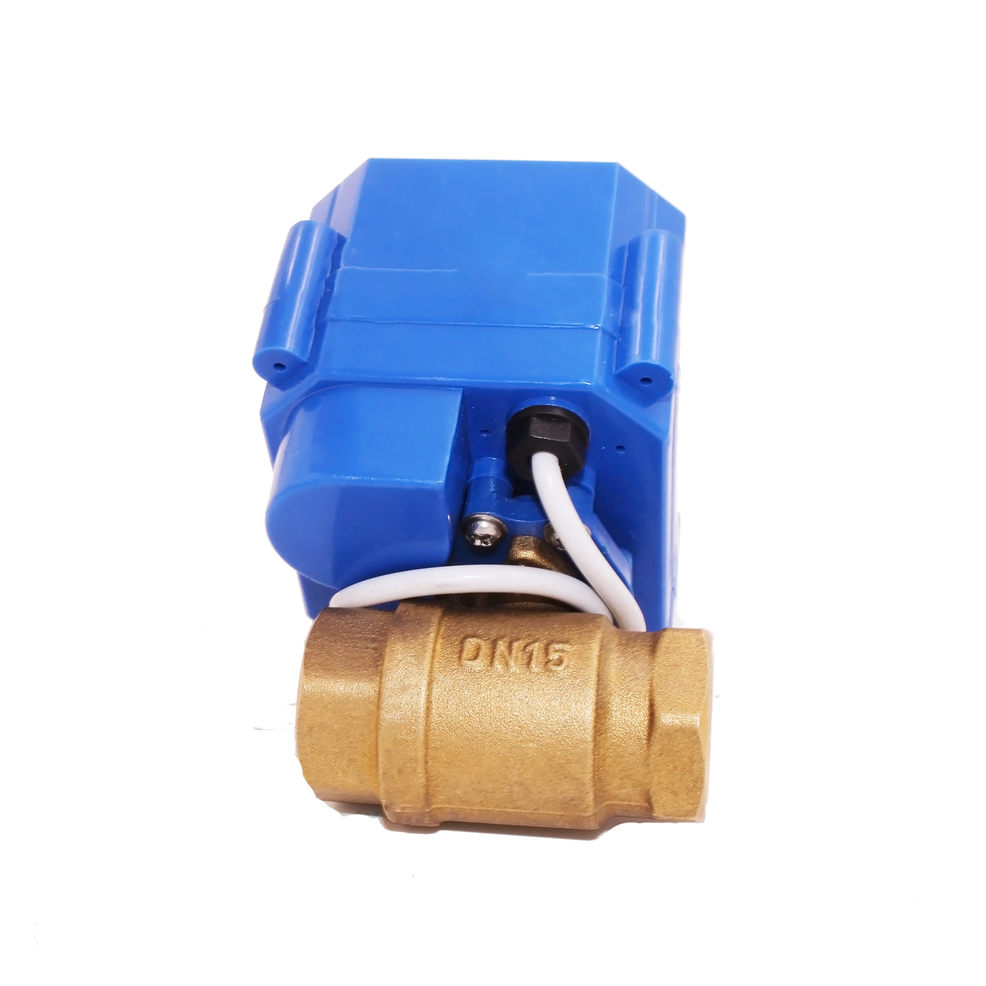 1/2 inch female thread two way brass ball valve auto  shut off electric ballvalve solenoid valve