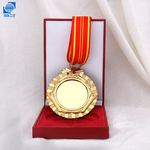 Wholesale customized design cheap running blank sports medal