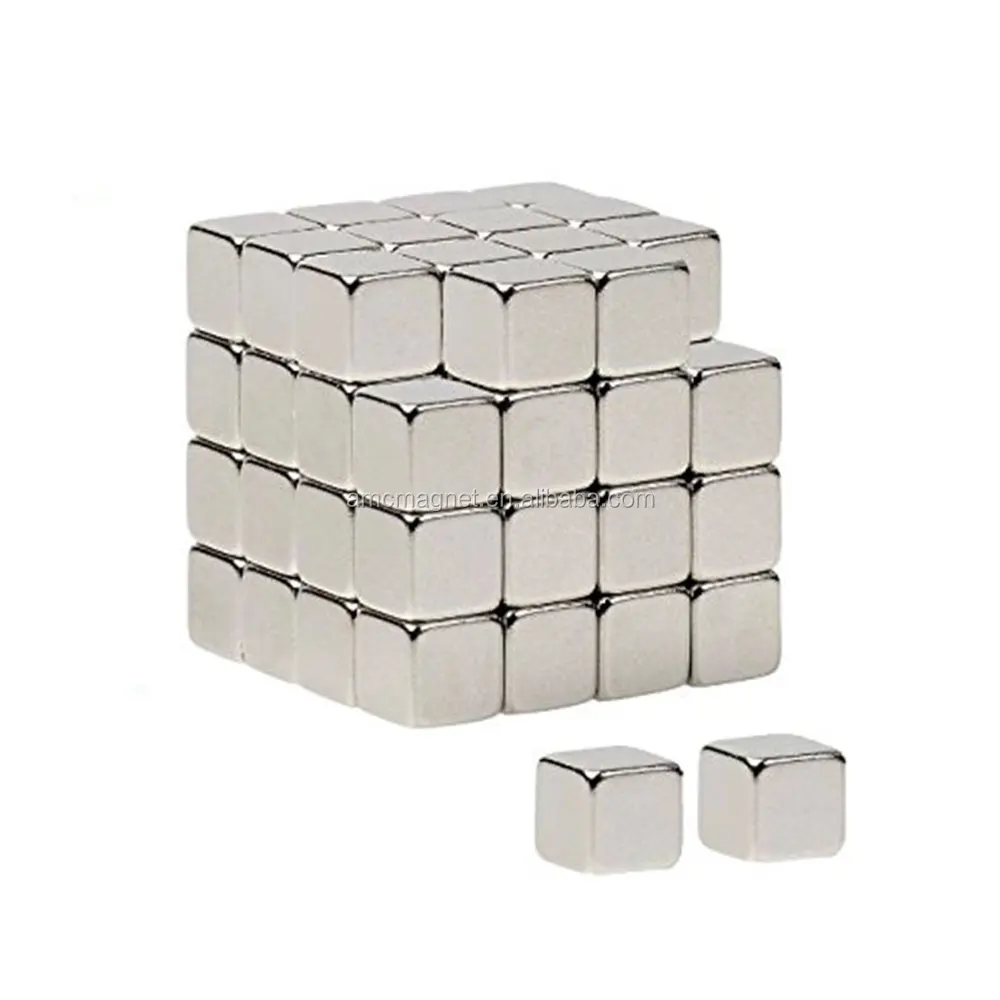 strong strength cube neodymium/ Ndfeb magnet N35