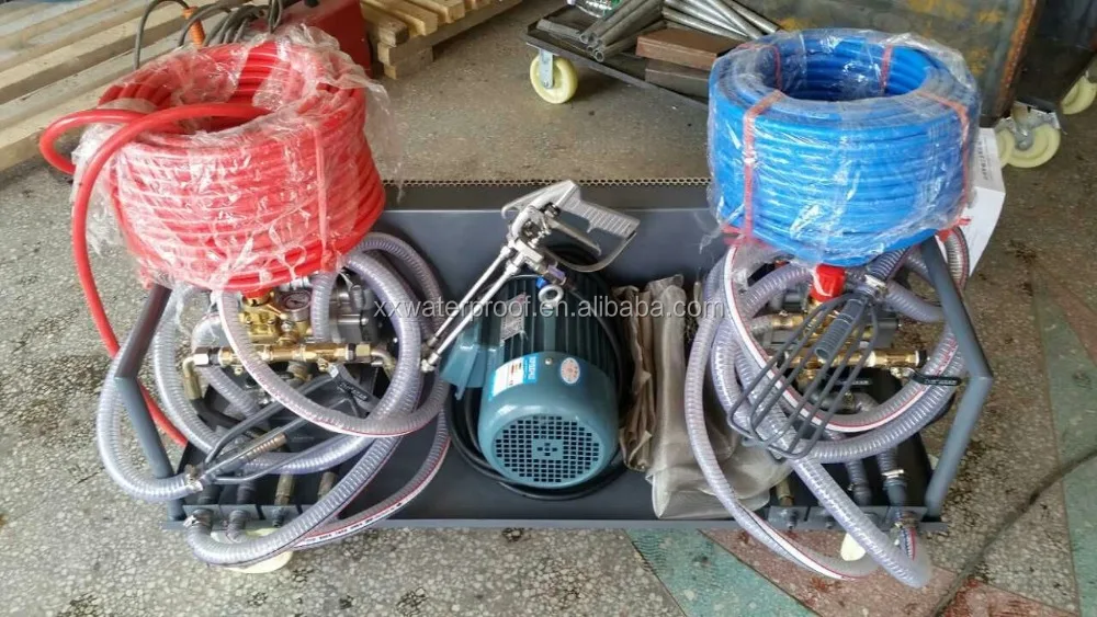 5.5HP gas motor liquid rubber roof coating for large area and corners only salle online