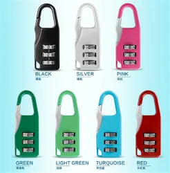 Mini Dial Digit Number Code Password Combination Padlock Travel Safe Padlock