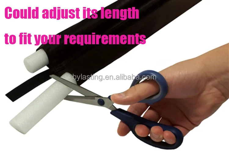 
Door Draft Excluder Double Sided Draught Stopper and Breeze Blocker Draught Guard Insulator 