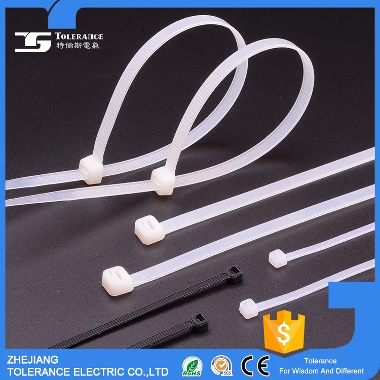 Хорошей Репутацией Высокого Качества, Высокая Прочность На Растяжение белый кабельные стяжки