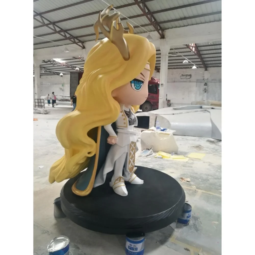 Wholesale fiberglass  life size cartoon character design sculpture