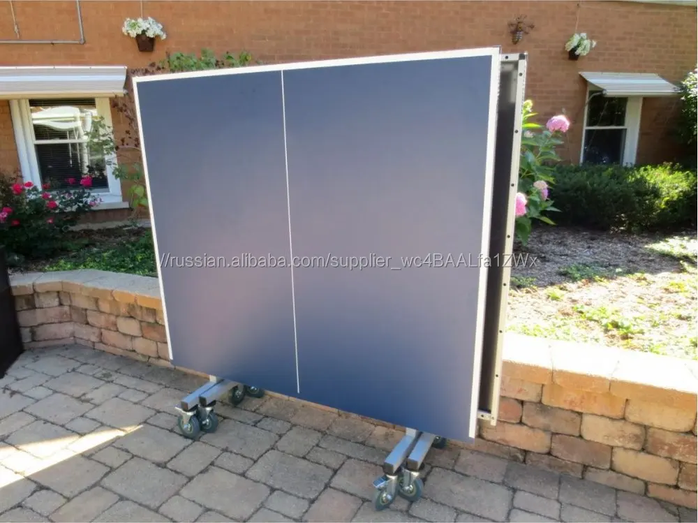 Качество складной забавная игра комната настольный теннис пинг-понг игровой комплект ж / колеса