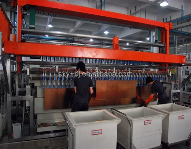 Машина для нанесения медного покрытия печатной платы/панели