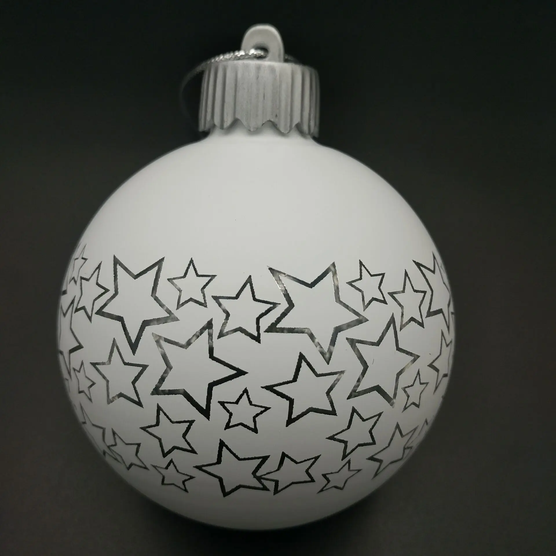 New Arrival Christmas Glass Ball Ornament with LED Light