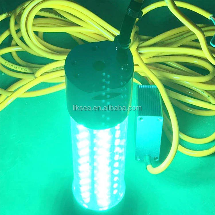 
DC12V 100W500W led Night fishing light Green white Hot selling Underwater fishing light 