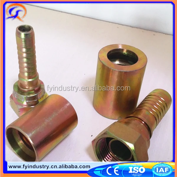 FY China manufacture Low Price High Temperature BSP Metric JIC ORFS Hose Fittings