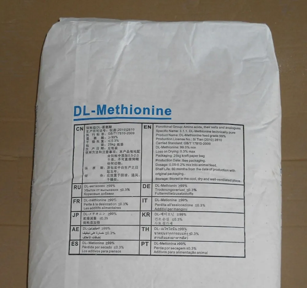 Dl метионин корма