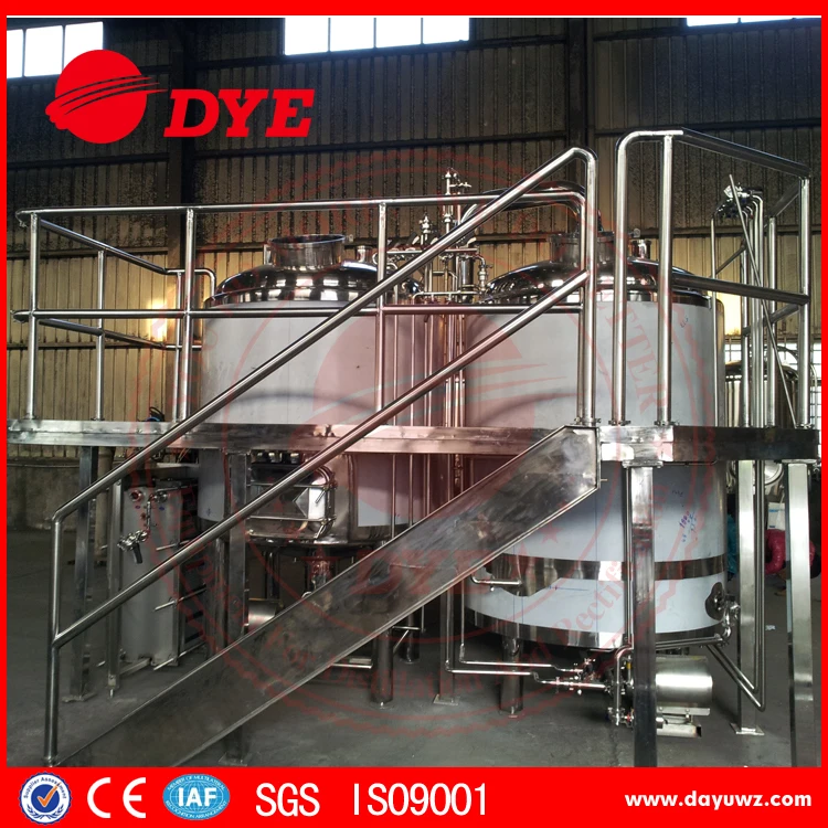 Пивоваренное оборудование для минипивзавода из DYE
