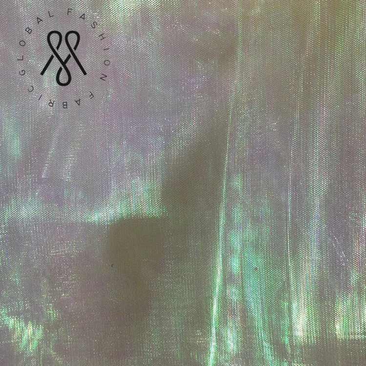 Wholesale High Quality Bridal Cheap Rainbow Crystal Organza Fabric