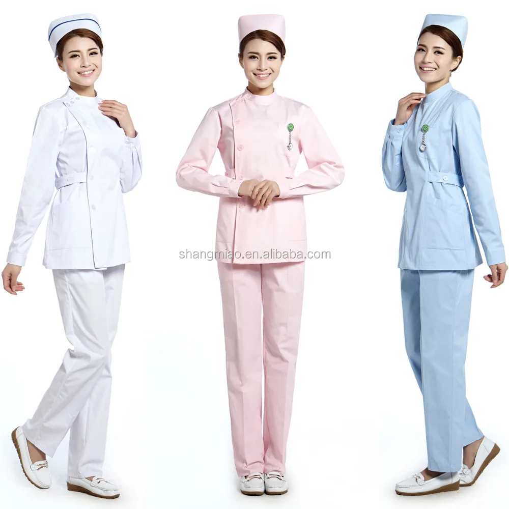 White Design Hospital Nurse uniform