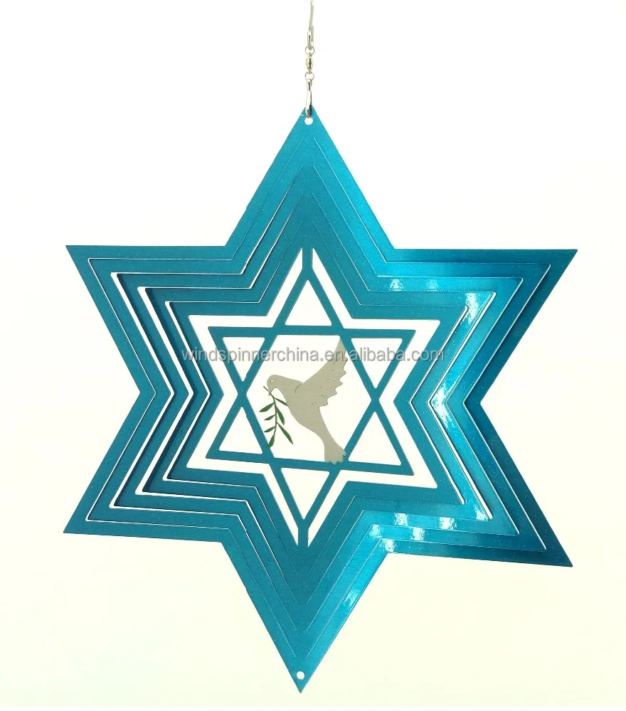 
Wholesale stainless steel wind spinner--Star 