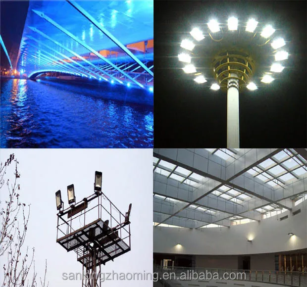 LED outdoor lightings led floodlight for replace the outdoor basketball court fixtures waterproof spot light