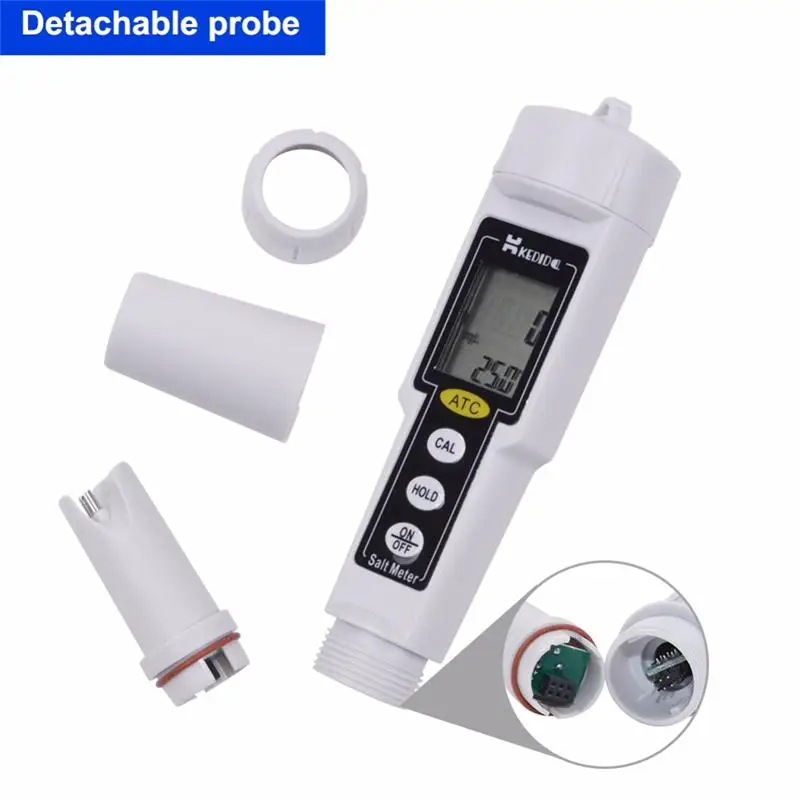 New Portable pen type digital pH Tester Conductivity TDS salt meter
