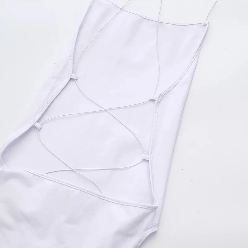 Maxnegio Женская Сексуальная майка с перекрестной спинкой, топ, пляжная одежда