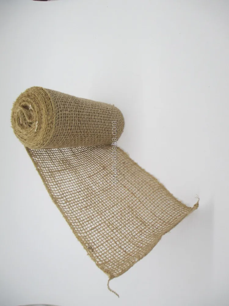 
Natural Burlap Roll 230GSM-6inches X5 yards, DIY garden jute fiber 