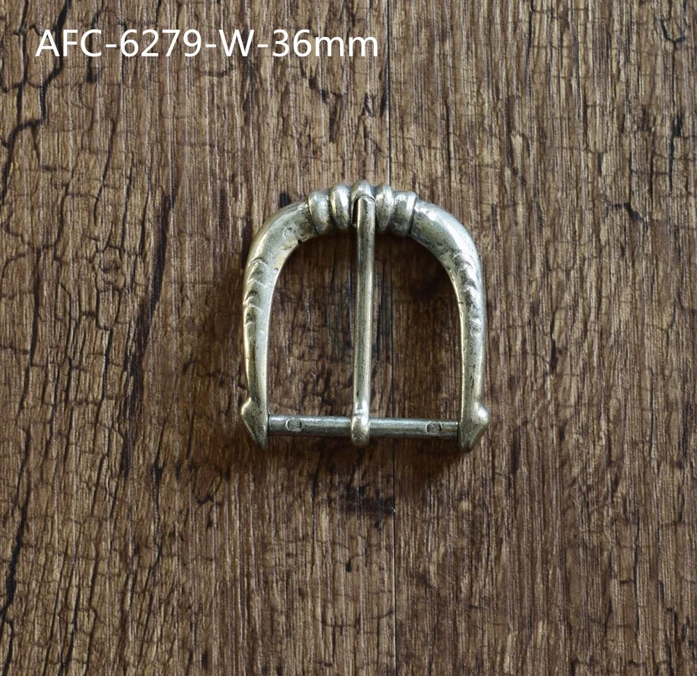 antique silver belt buckle pin