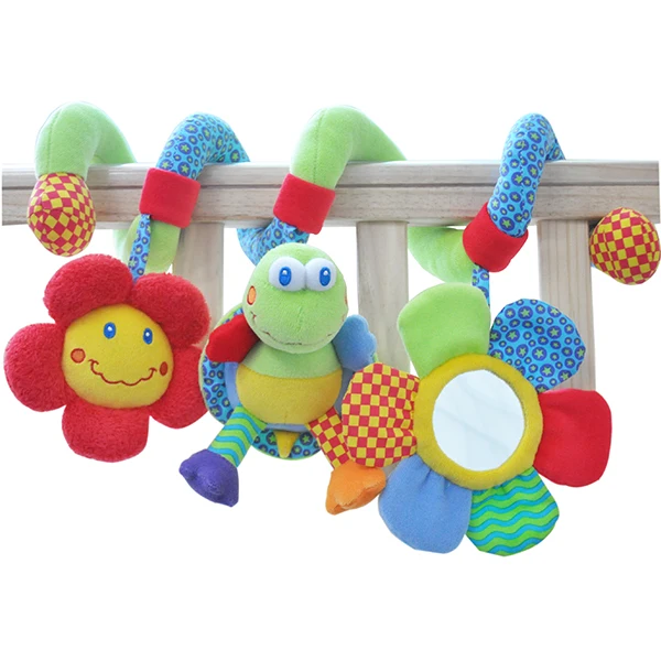 Высококачественная спиральная игрушка для детской кроватки, детские подвесные игрушки