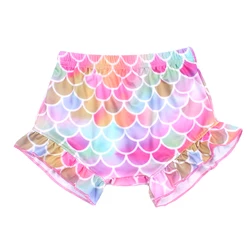Hot selling baby beach pants funny print milk silk children bloomers soft care infant shorts