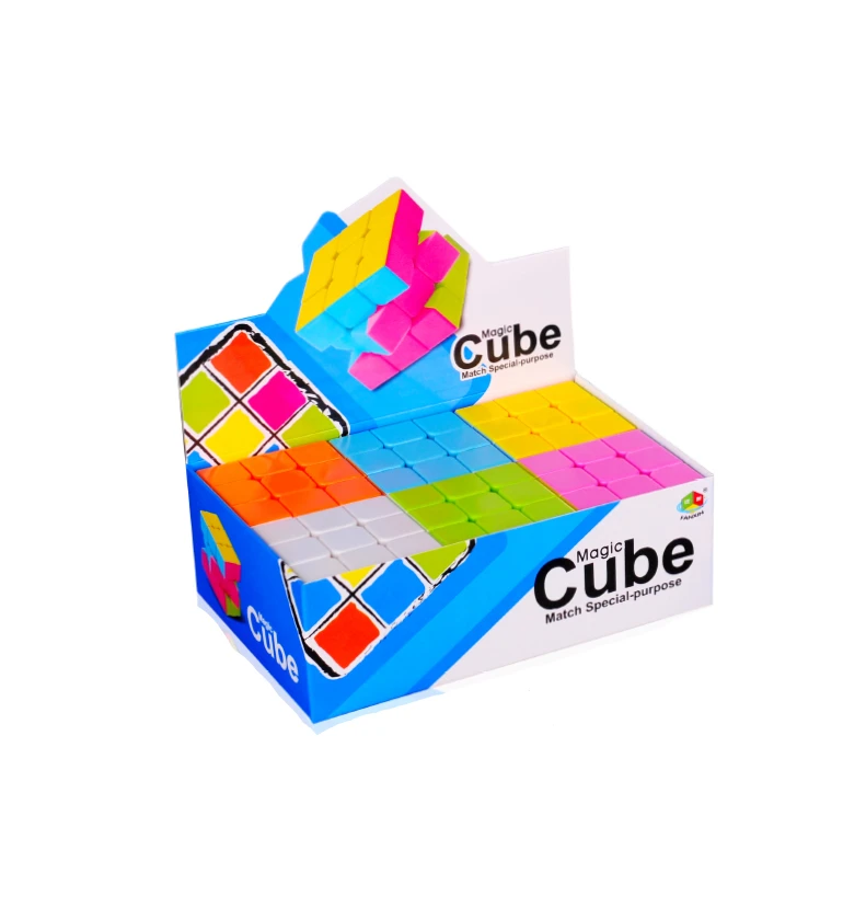 Low price guaranteed quality 6pcs 5.7cm 3x3x3 cube stickerless OEM supported