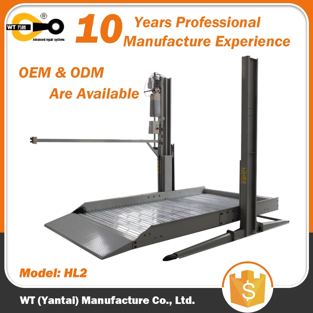 Подъемник для дома гаража/Подъемник для парковки автомобилей (2 стойки)/гидравлический подъемник для гаража на продажу