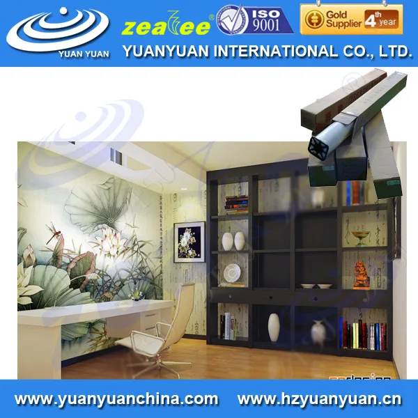Eco solvent latex stretched home decoration inkjet printing china blank wall paper wallpaper roll